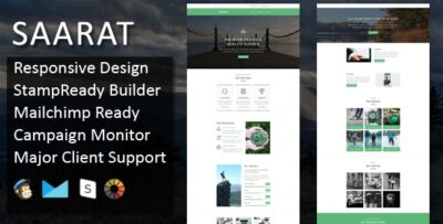 saarat multipurpose responsive email template stampready online builder access