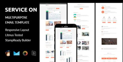 service on multipurpose responsive email template stampready builder