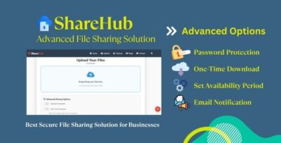 sharehub – advanced file upload solution