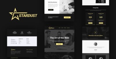 stardust multipurpose email template stampready builder
