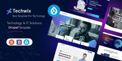 techwix technology it solutions drupal 11 10 theme