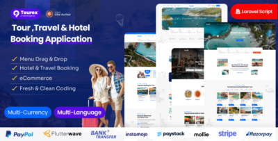 tourex – travel agency hotel booking solution 1