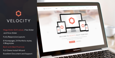 velocity feature rich drupal theme