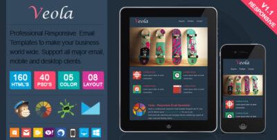 veola responsive email template