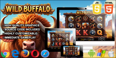 wild buffalo html5 slot machine