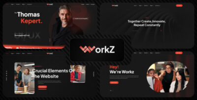 workz freelancer portfolio wordpress theme