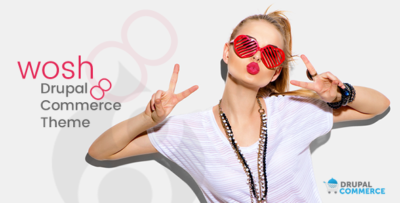 wosh drupal 10 and 9 commerce theme