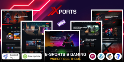 xports esports and gaming wordpress theme