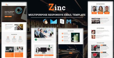 zinc multipurpose responsive email template